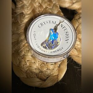 Alex and Ani Crystal Infusion Moon-Shaped Crystal Pendant